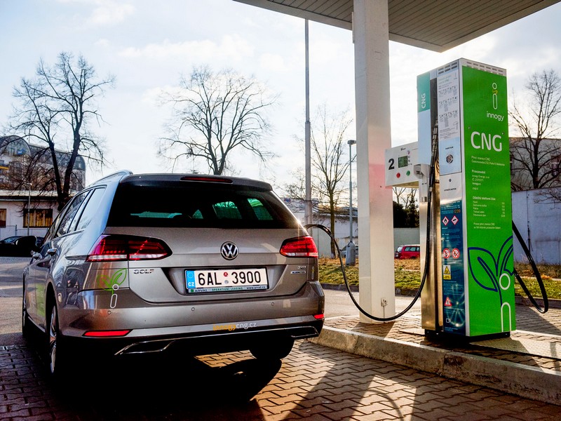 innogy v České republice testuje BioCNG